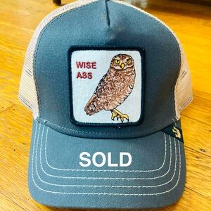 Limited Edition Wise Ass Owl Goorin Bros. Trucker Hat